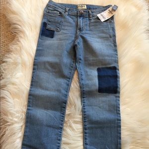 Oshkosh B’gosh patch work fade jeans